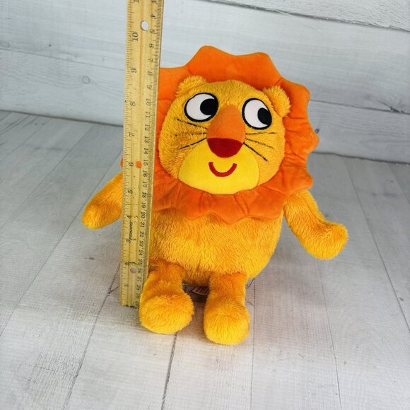 Kohl's Care Spirit JIMMY FALLON Baby Lion Orange Animal Stuffed Toy 12" Plush - Picture 9 of 16